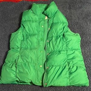 Large Green Very Comfortable Old Navy Puffer Vest